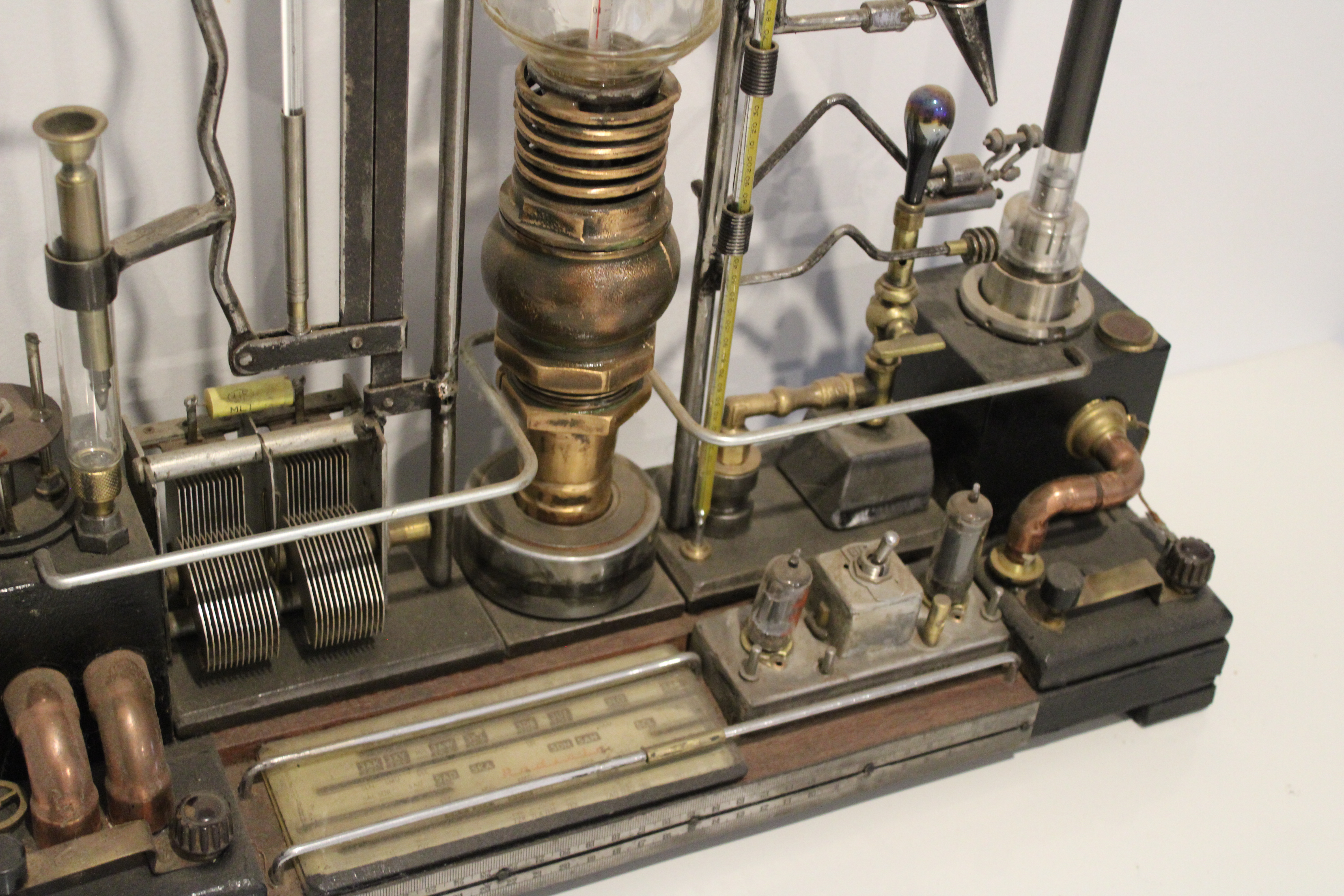 Close up of Science Experiment sculpture